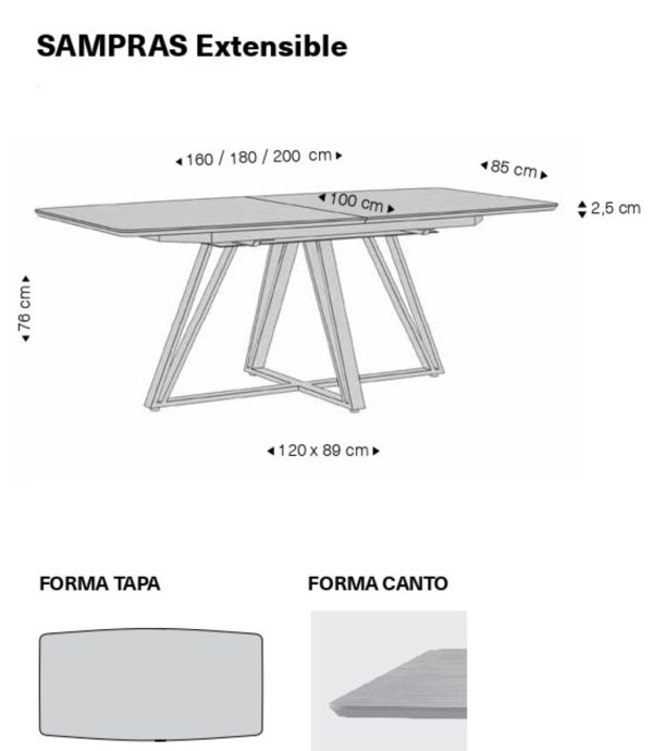 Mesa comedor SAMPRAS